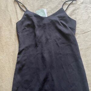NWT h&m Elegant Black Slip Dress